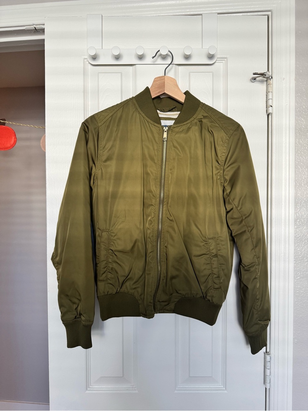 Old Navy Olive Bomber Jacket - Women’s
